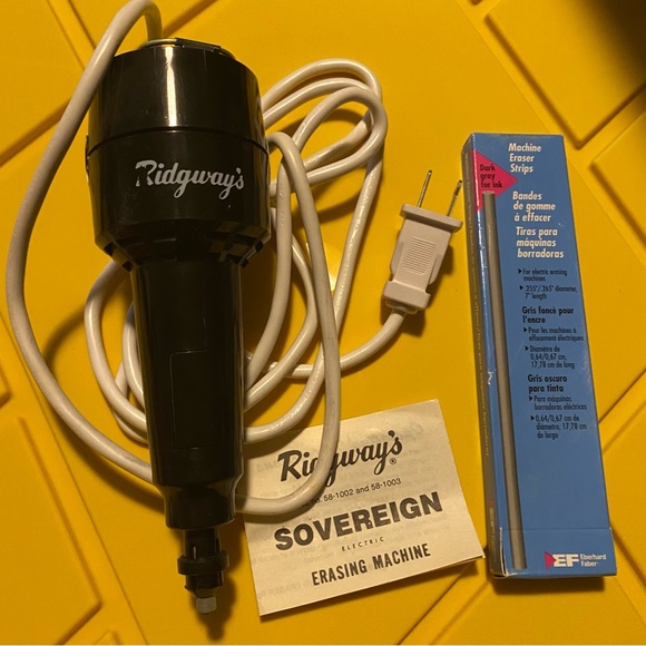Sovereign Other Vintage Kit Sovereign Model 77 Electric Erasing
